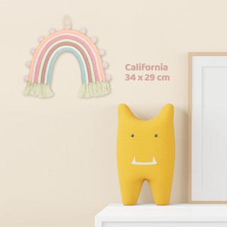 Indibaby Rainbow Rope Hanging | Properti Kamar Bayi &amp; Anak | Dekorasi Kamar Anak | Properti Foto