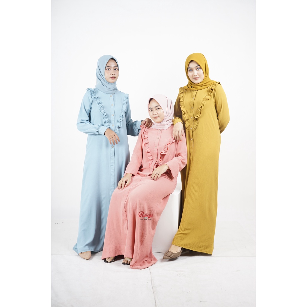 Gamis wanita terbaru / gamis muslim / baju gamis wanita muslim / dress muslim wanita / busana muslim