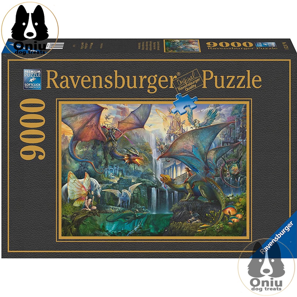 Ravensburger Jigsaw Puzzle Magical Dragon Forest 9000 pieces