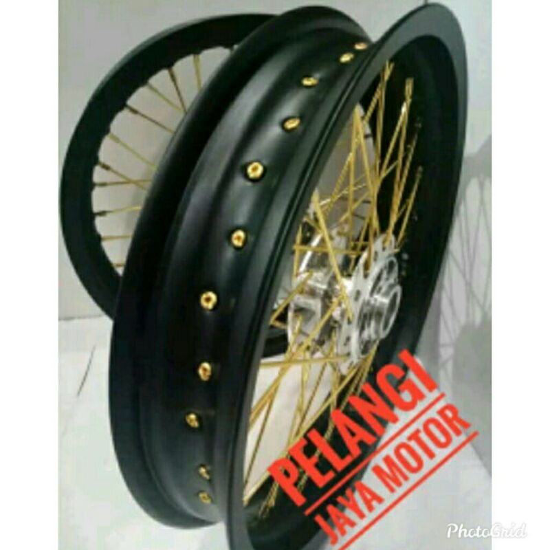 Paketan Motor GL Max - Mega pro - GL.pro - Mega pro primus - Verza Velg Rossi Uk 160 - 185 Ring17 - 