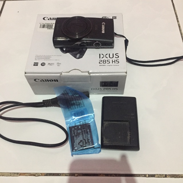 KAMERA DIGITAL CANON IXUS 285hs SECOND / BEKAS (NEGO)