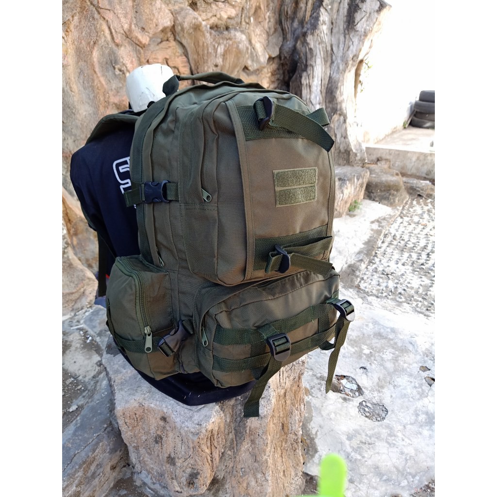 Termurah Ransel army lebanon hijau tni cordura