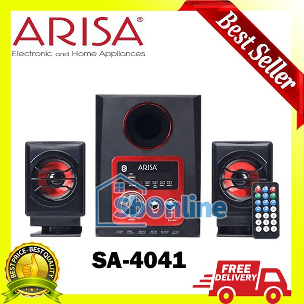 Arisa Speaker Aktif 2.1 Bluetooth Radio SA-4041