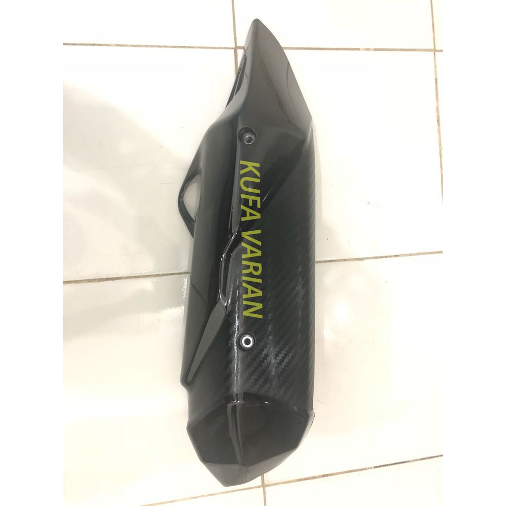 TAMENG KNALPOT YAMAHA NMAX LIST CARBON | COVER - KNALPOT MOTOR - AKSESORIS MOTOR -