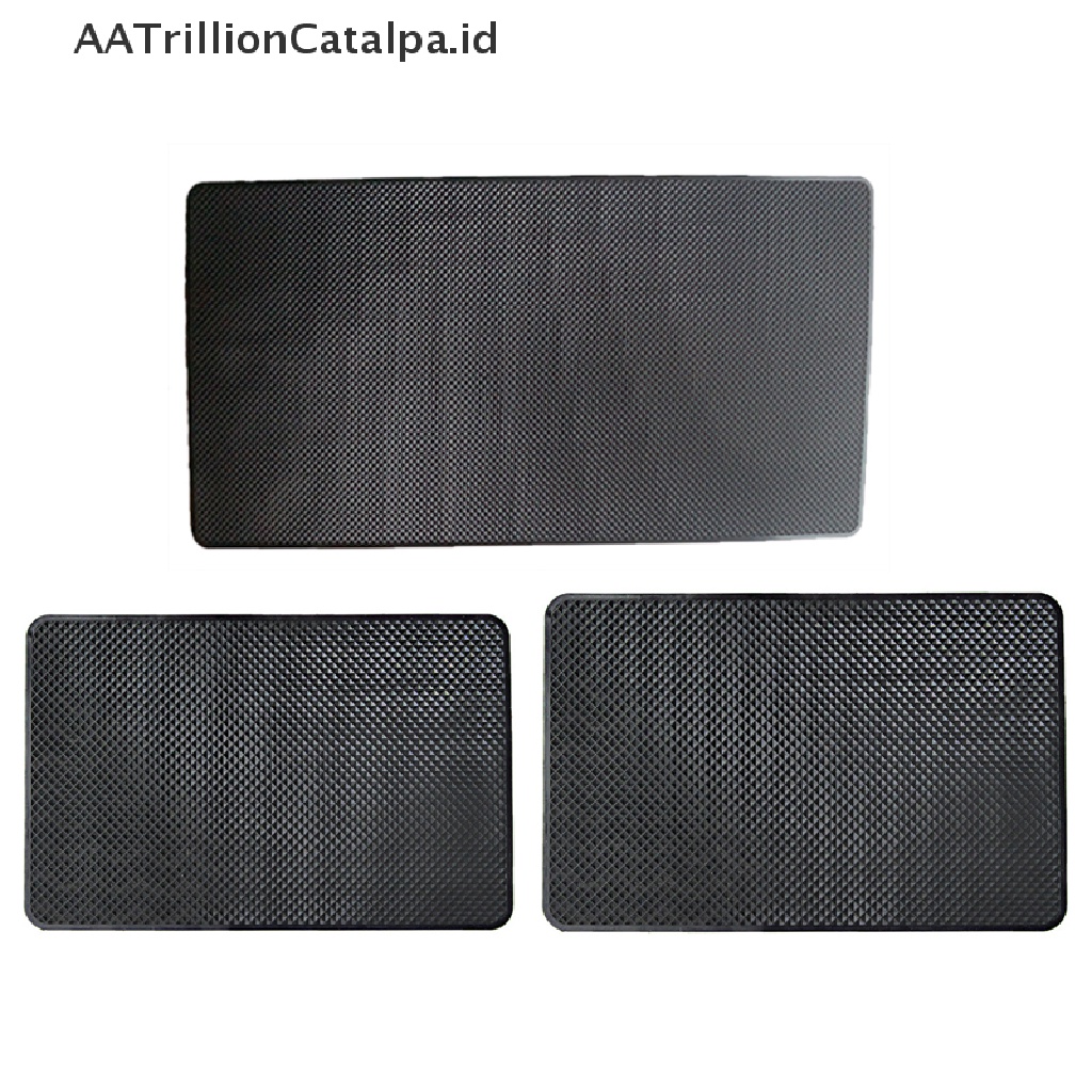 Aatrillioncatalpa Alas Dasbor Mobil Bahan Silikon PVC Anti Slip Ukuran 40x20cm