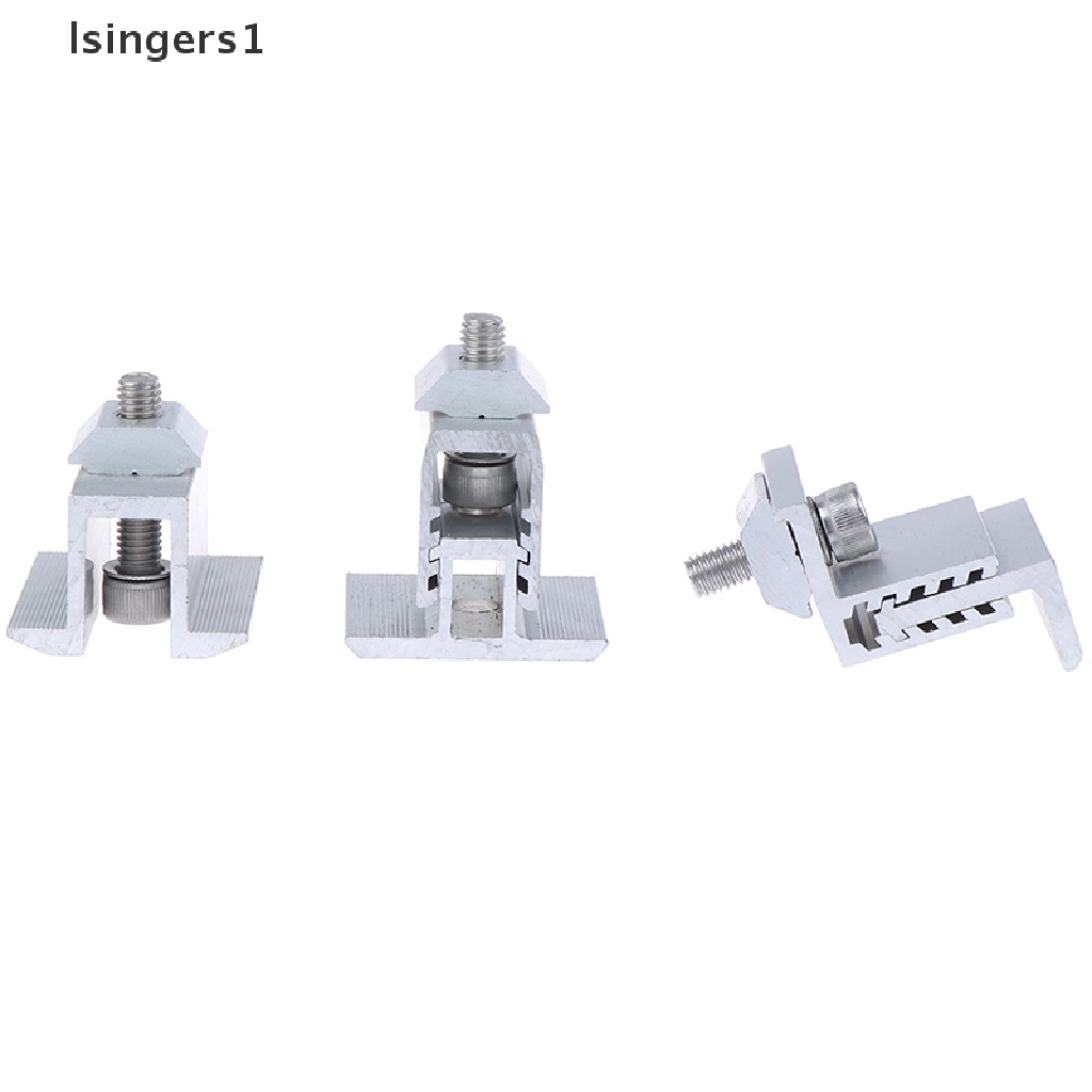 (lsingers1) Bracket PV Panel Surya Adjustable Untuk Frame 19mm-55mm