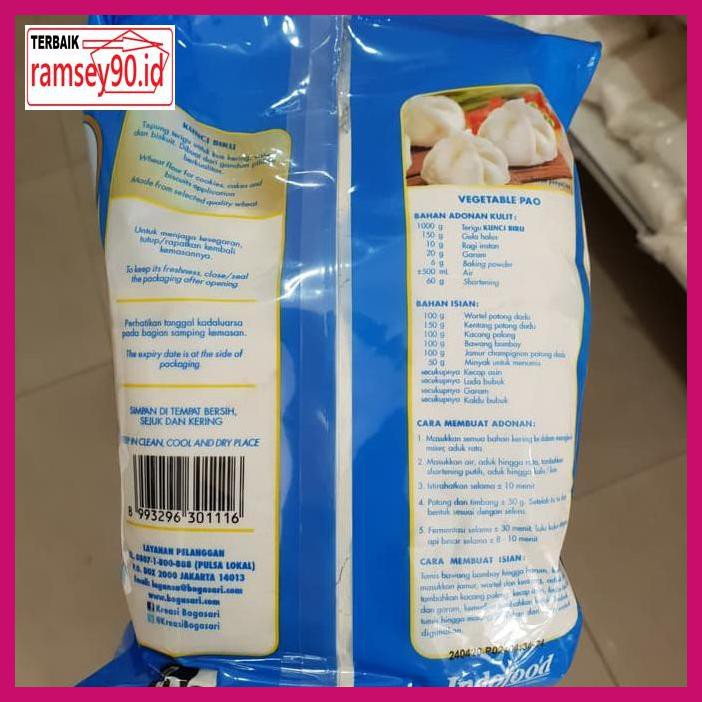 

Rytdhy- Tepung Terigu Kunci Biru Premium 1 Kg 7Utu7T-