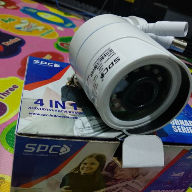 paket cctv 4 kamera 2 mp spc
