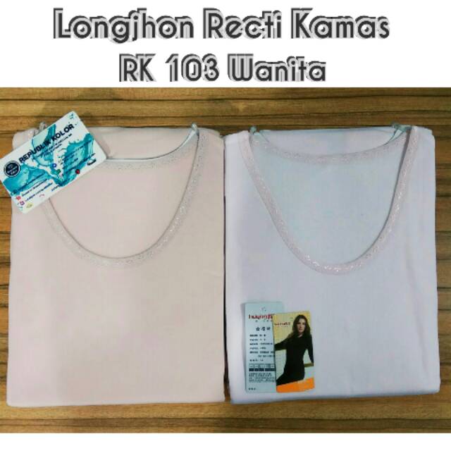 SETELAN LONGJOHN WANITA RECTI KAMAS RK 103