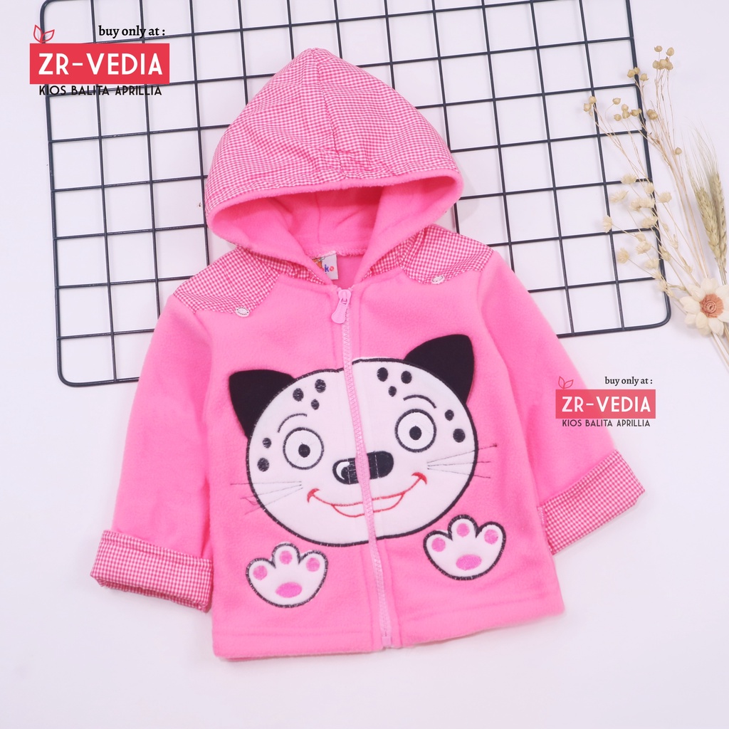 Jaket Bayi Uk 0-12 Bulan - PREMIUM QUALITY / Jaket Anak Laki Perempuan Murah Lengan Panjang Tebal