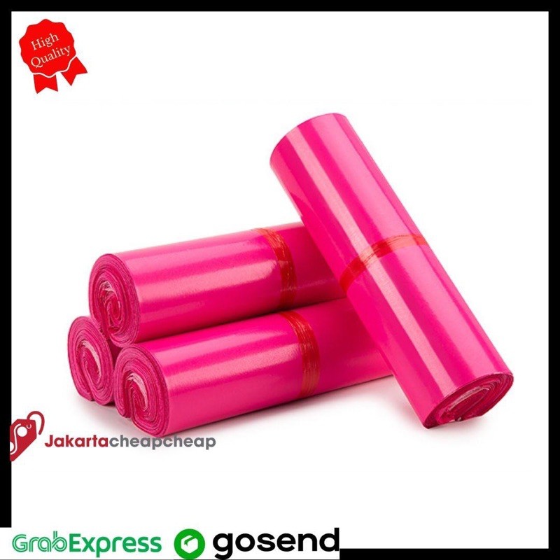 Plastik Packing Polymailer 20x30 Pink Amplop Packing Online Termurah