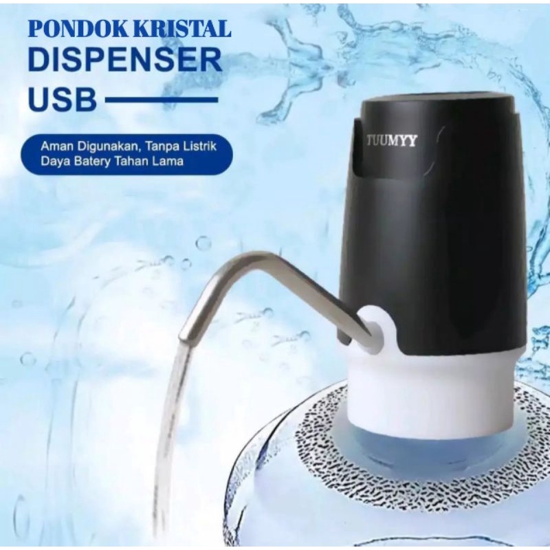 Pompa galon elektrik LED pompa galon listrik pompa galon cas