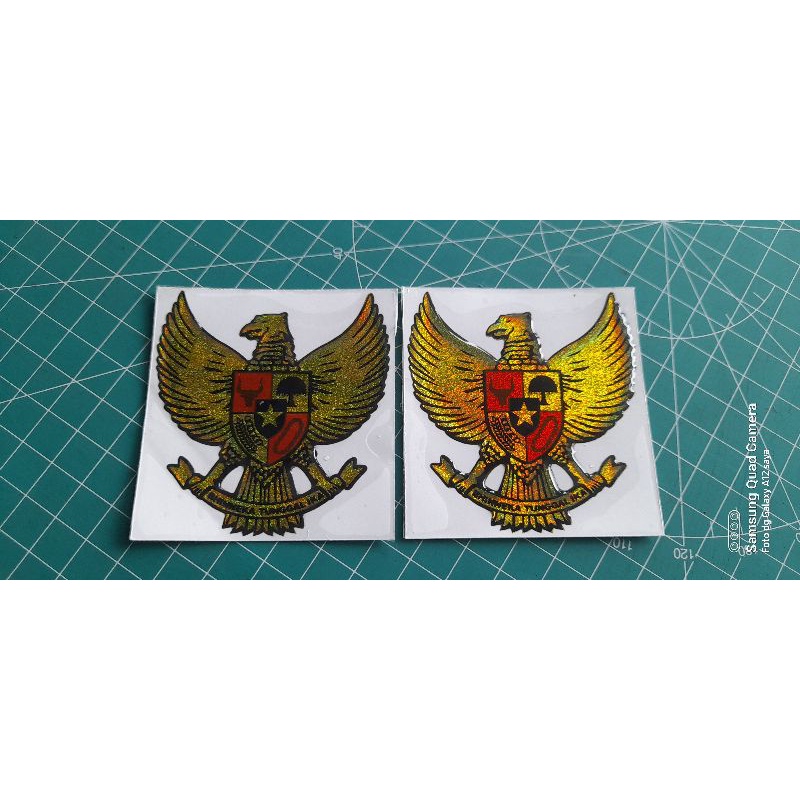 

stiker garuda pancasila resin timbul