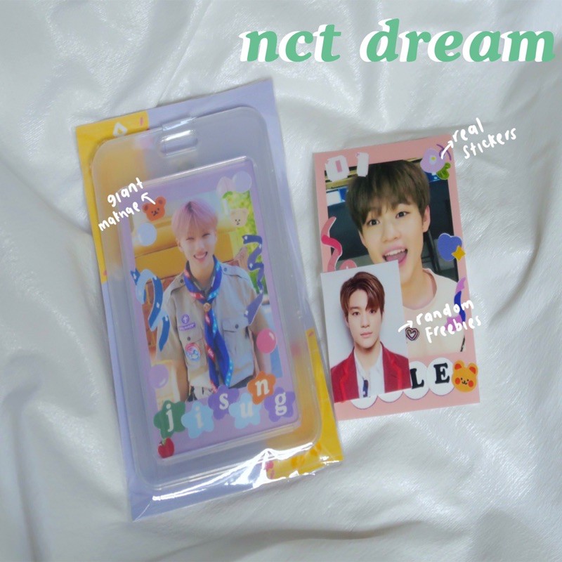 

NCT DREAM polaroid deco with id card