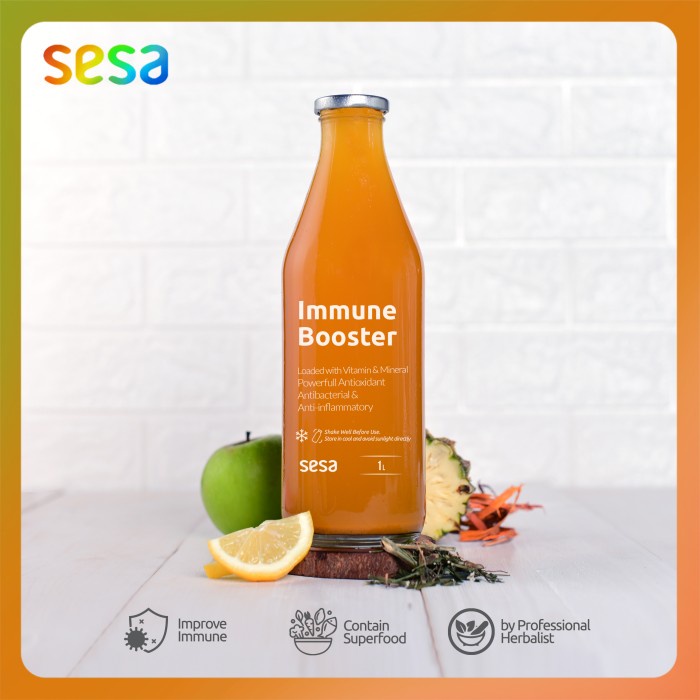 

Jamu Immune Booster SESA - 1L (BERKUALITAS)