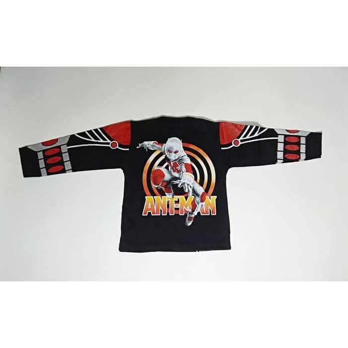 Baju Kostum Anak Superhero Ant Man Setelan Panjang Karakter Avengers Antman