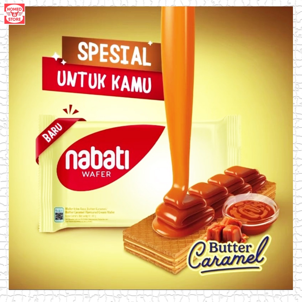 

Nabati Wafer Rasa Butter Caramel 1 Pcs 48gr