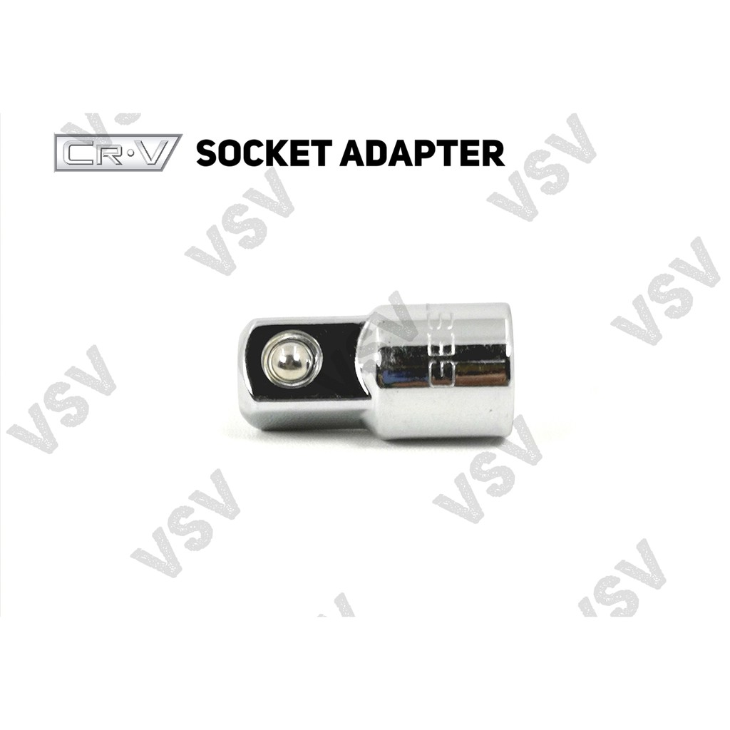 Gestar Socket Adapter 3/8&quot;Fx1/2&quot;M Shock Adaptor Sock Sambungan Sok