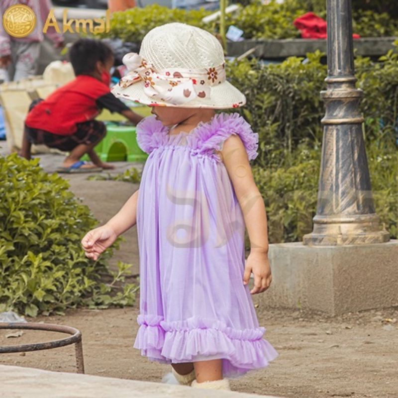 Dress Tutu bayi /Dress pesta /Baju bayi anak perempuan usia 0-3 tahun Akmal Kemben Kode 3