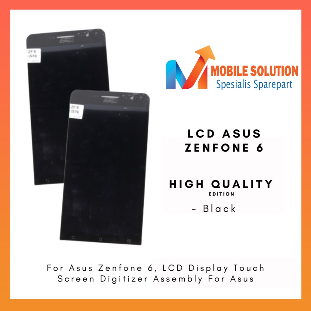 Grosir LCD Asus Zenfone 6 ORIGINAL 100% Fullset Touchscreen Garansi 1 Bulan + Packing / Bubbel