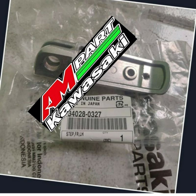 step depan kiri Ninja 650 ER6F ER6N Original kawasaki Genuine Part