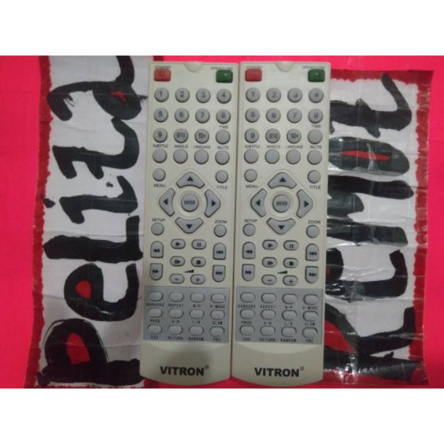 Remot dvd player vitron original terlengkap