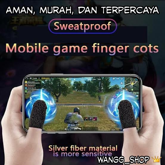 SARUNG TANGAN JEMPOL ANTI KERINGAT UNTUK GAMING / FINGER COATS FOR GAMING