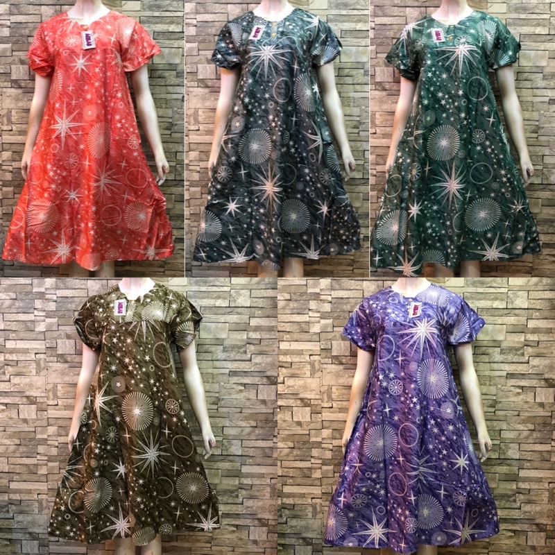 DASTER BALI MURAH MOTIF KEMBANG | BATIK AQILAH-6