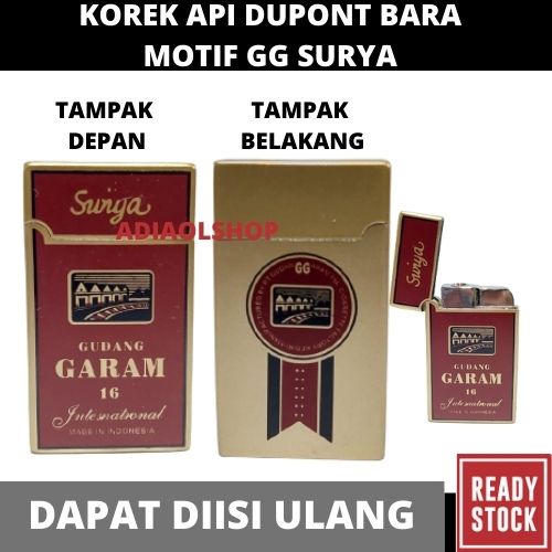 KOREK API DUPONT BARA MOTIF GG SURYA