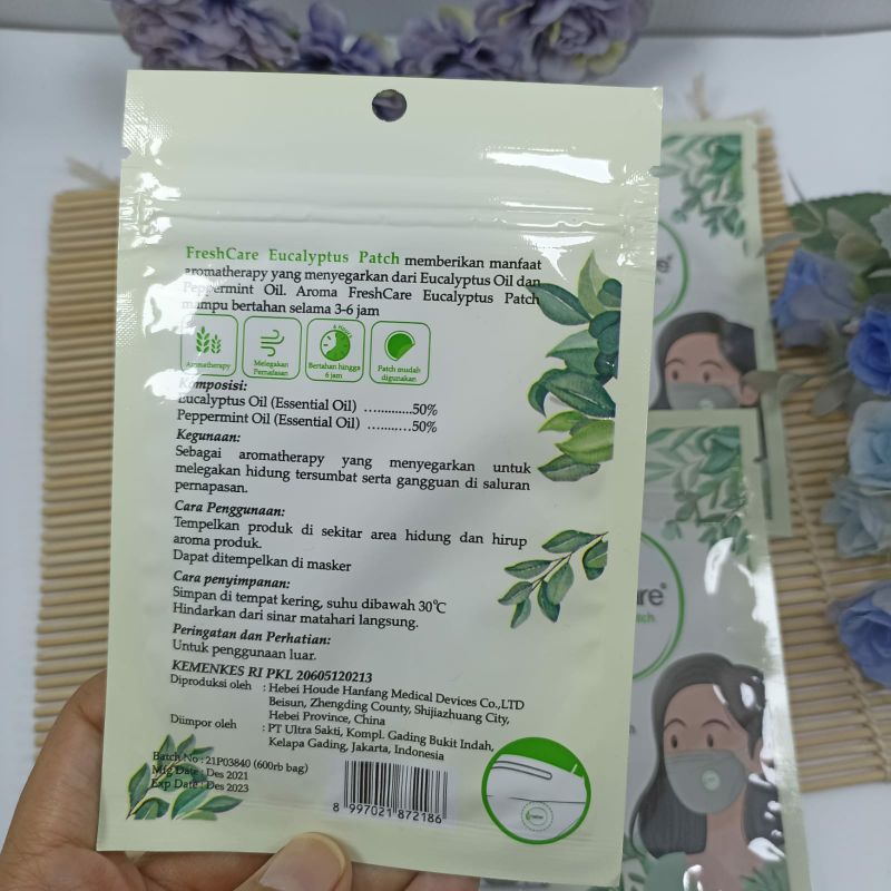 Freshcare  Patch | Freshcare Eucalyptus Patch isi 12 Patch