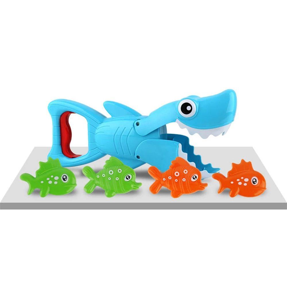 Needway Hiu Grabber Mainan Lucu Novelty Angka Mainan Ikan Kecil Mandi Mainan Anak Kamar Mandi Renang Mainan