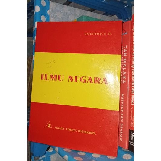 Ilmu Negara - Soehino ( Buku Bekas Original )