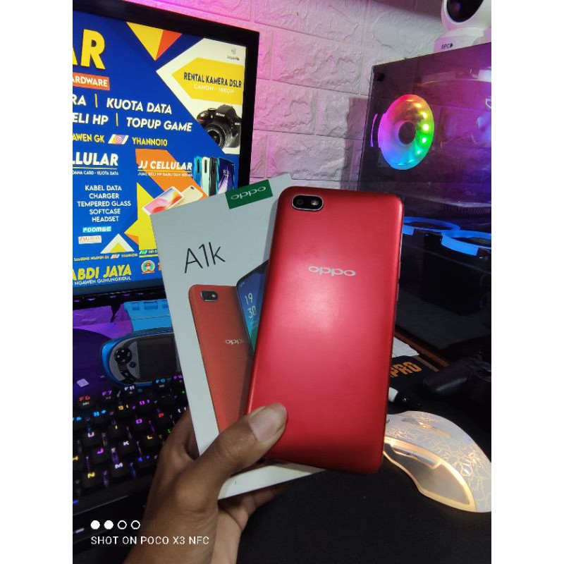 Oppo a1k 2/32 hp bekas like new