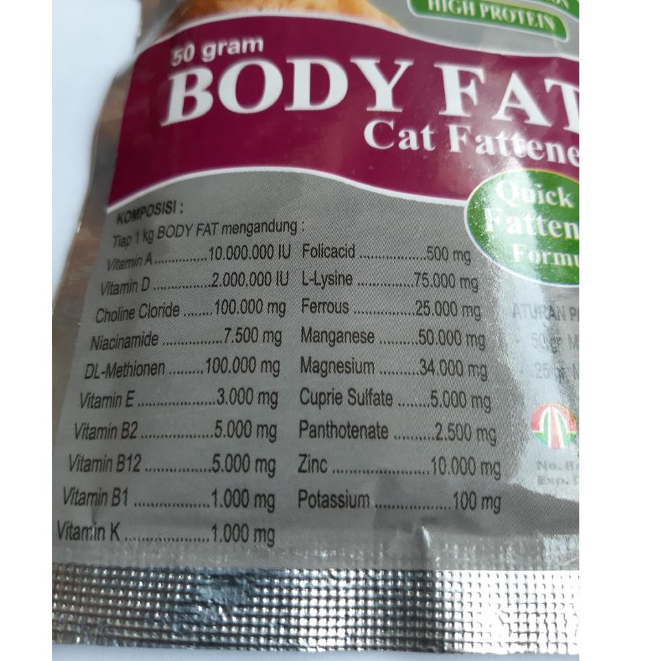 

K03V Bodyfat 50gr Ready