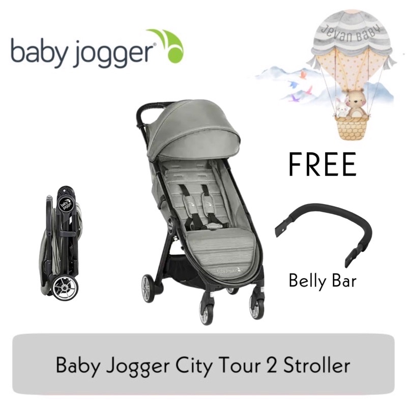 Baby Jogger City Tour 2 SLATE / Stroller Bayi BabyJogger
