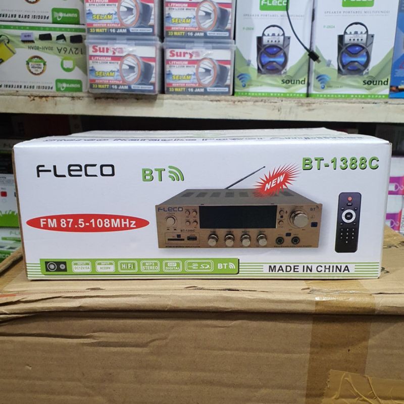 BIS COD AAmflie nultifungsi Amplifier Fleco BT 1388C