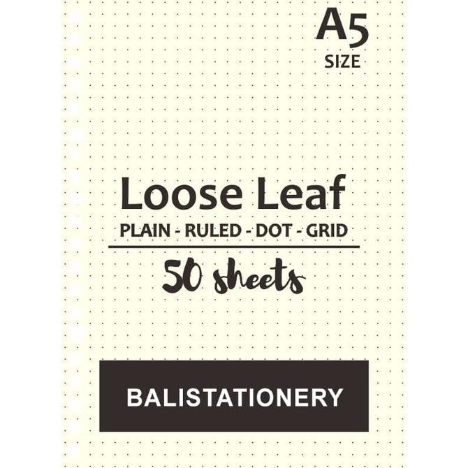 

Populer] Refill Loose Leaf A5 / 50 Koala Doted/Titik