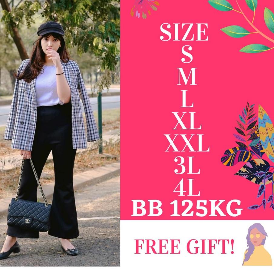 ✻ CELANA CUTBRAY JUMBO CELANA KERJA CUTBRAY CELANA PANJANG BAHAN PANTS CELANA PALAZZO ℗