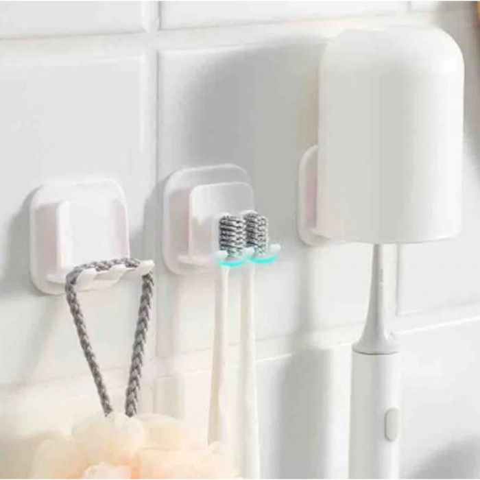 GANTUNGAN TEMPEL SIKAT GIGI GELAS TOOTH BRUSH HOLDER.