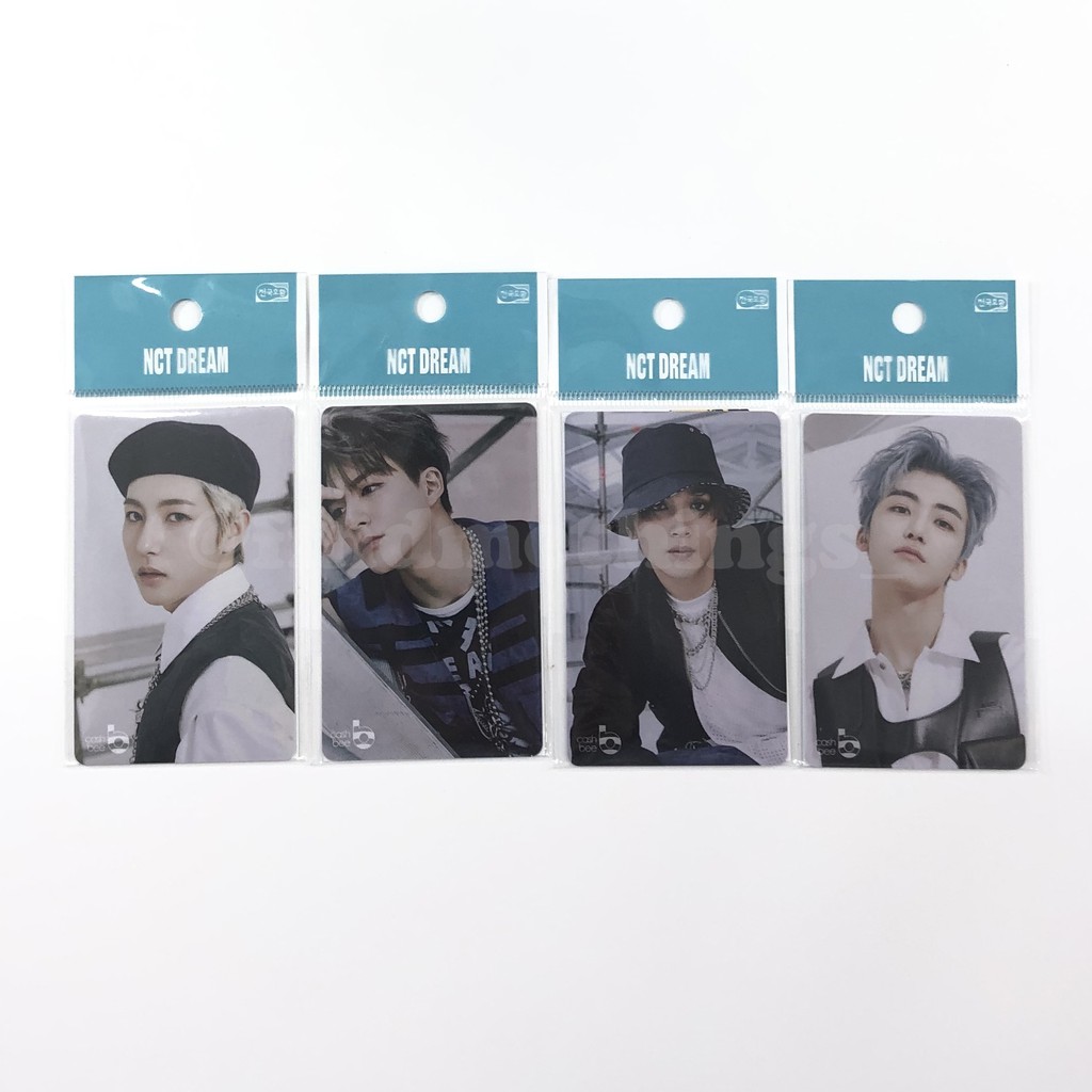 [ready stock] nct dream renjun & haechan reload cashbee transportation card