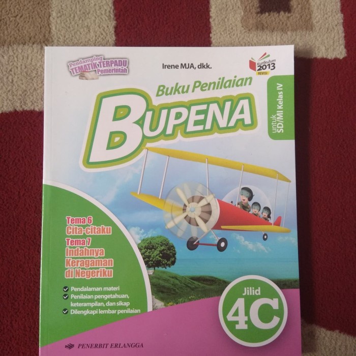 

❤BISA COD❤ BUPENA KELAS 4C SD PENERBIT ERLANGGA