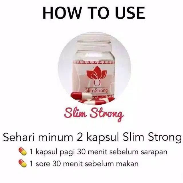 Slim Strong. SlimStrong Original Herbal Rachel Vennya Slim Beauty Product