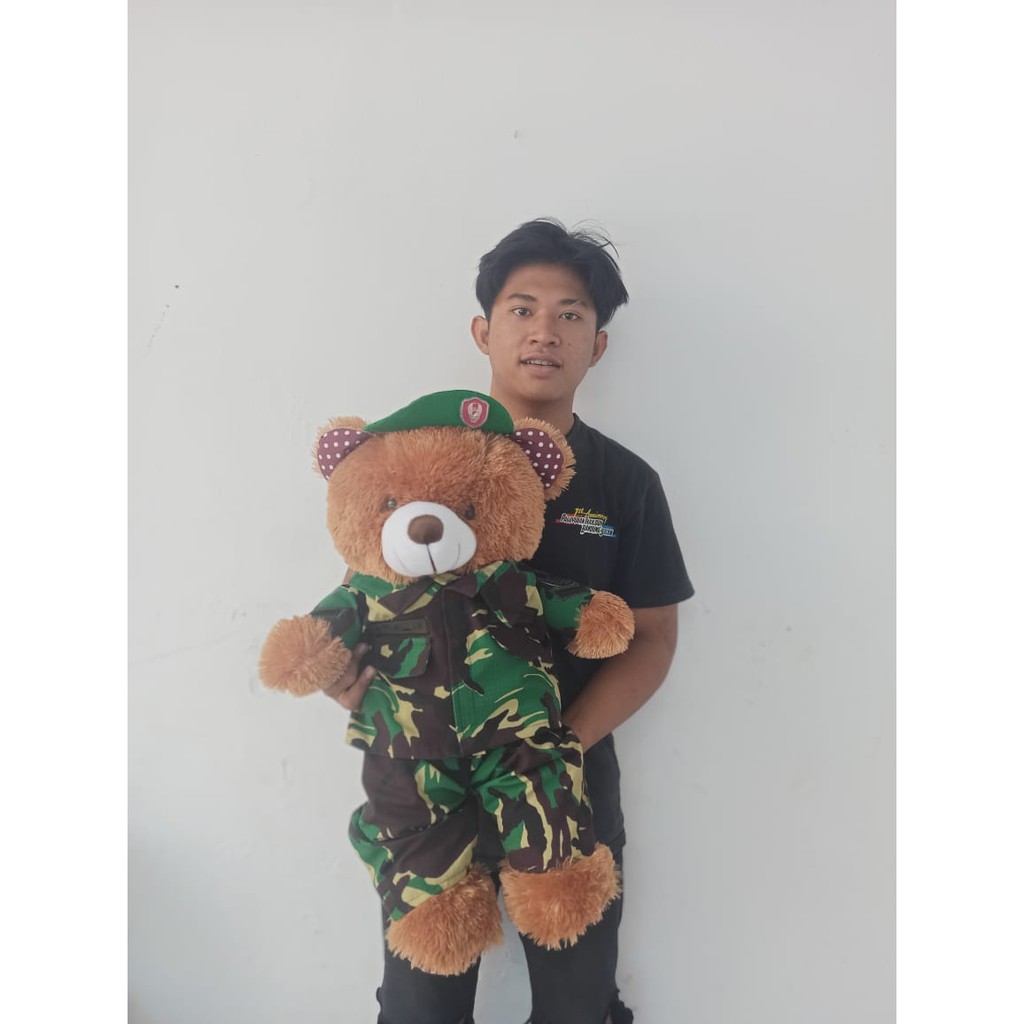 BONEKA PROFESI | BONEKA TNI | BONEKA DOKTER | POLISI | PELAYARAN | GURU | TEDDY BEAR ukuran 60cm