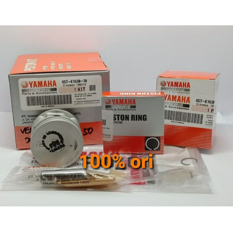 PISTON KIT OS 50 CRYPTON VEGA LAMA ASLI ORI YAMAHA 4ST E1630 70