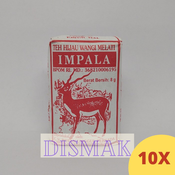 Teh IMPALA 10 X 8 Gram