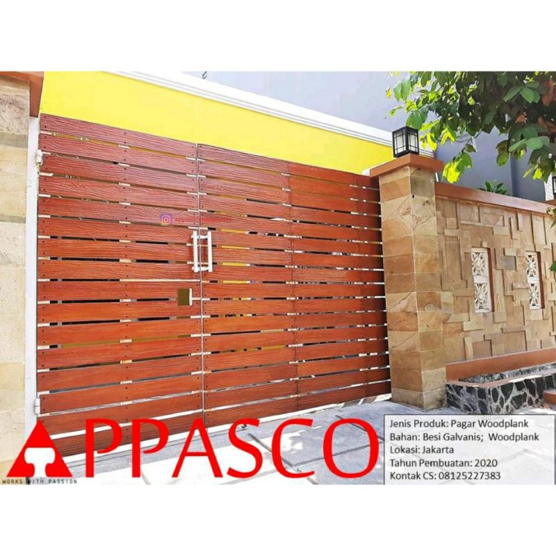 Pagar Woodplank