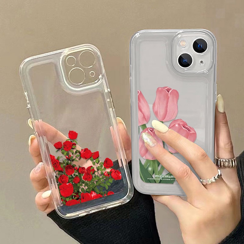 Case Bahan Akrilik TPU Transparan Tahan Banting Untuk iPhone 11 Pro Max 13 Pro 12 Pro XS Max XR X 8 Plus 7 Plus SE 2020 2022