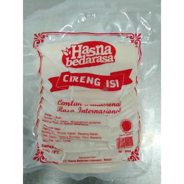 Cireng isi Kornet Pedas Khas Bandung Kemasan Vacum Isi 8pcs HASNA BEDARASA
