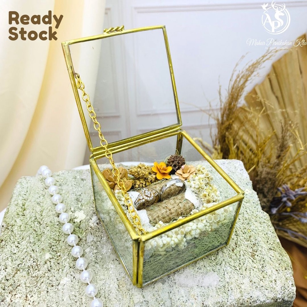 TEMPAT CINCIN AESTHETIC LAMARAN PERNIKAHAN | KOTAK PERHIASAN | | KOTAK CINCIN | THERA MINI EKSLUSIF
