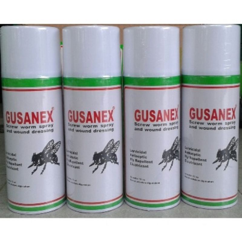 gusanex spray obat semprot anti lalat untuk luka hewan 100% asli original (COD)